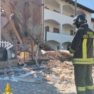 Esplosione in una abitazione di Romano Canavese: 79enne trasportato in elicottero al Cto