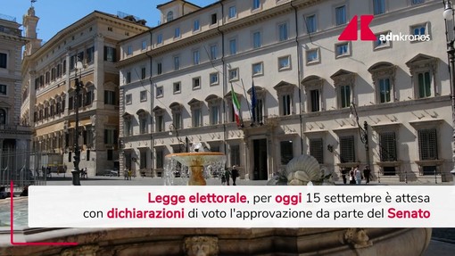 Legge elettorale, oggi il voto in Senato