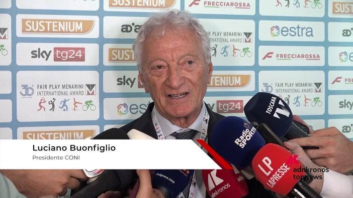 Buonfiglio (Coni): "Un anno di presidenza meraviglioso"