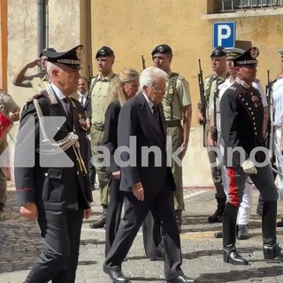 Funerali Emma Bonino, l'arrivo di Mattarella e Meloni in Campidoglio