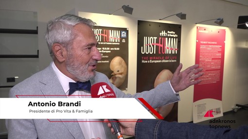 Brandi (Pro Vita): "Mostra 'Just Euman' per mostrare che la vita comincia al concepimento"