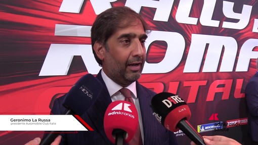 Rally di Roma, La Russa (Aci) 'aport e salute viaggiando sulla stessa strada'