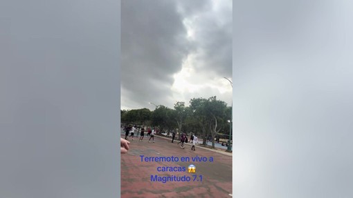 Venezuela, la scossa di terremoto ripresa in diretta da un italiano