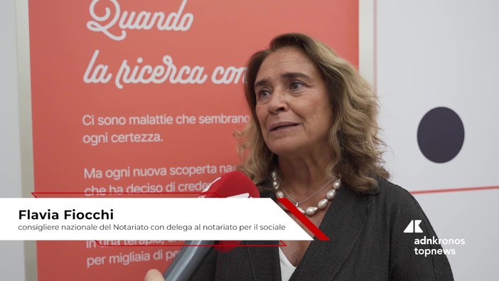 Sociale: Fiocchi (Notariato), 'lascito solidale atto sicuro e tutelato'