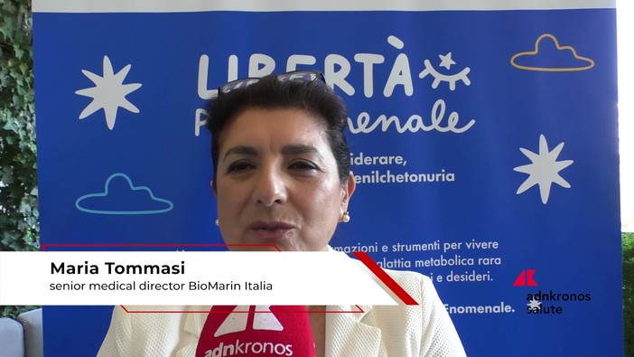 Malattie rare: Tommasi (BioMarin), 'l'innovazione in Pku migliora la qualità di vita'