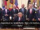 "Userà armi nucleari contro l'Iran?", la domanda fa infuriare Trump "Userà armi nucleari contro l'Iran?", la domanda fa infuriare Trump