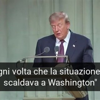 Trump e l'elogio al funerale di Graham: "Piaceva a tutti. Anzi, no"