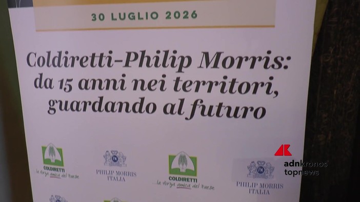 Tabacco: Philip Morris Italia e Coldiretti celebrano il 15° anniversario dell'accordo di filiera