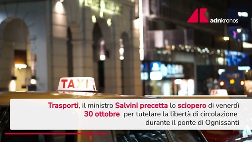 Salvini precetta lo sciopero del 30 ottobre, l'ordinanza