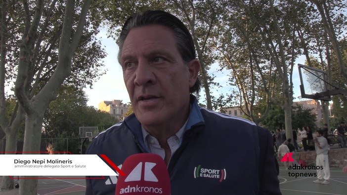 Sport, Nepi Molineris (Sport e Salute): "A Colle Oppio spazio riqualificato per far stare insieme i giovani"