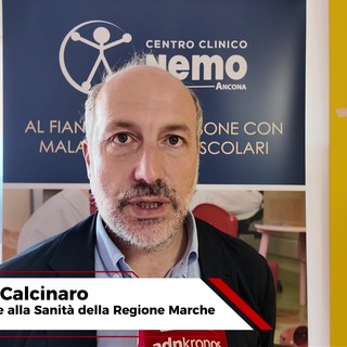Sanità: Calcinaro (Marche), "NeMo si distingue per umanità ed empatia in cura malattie neuromuscolari" Sanità: Calcinaro (Marche), "NeMo si distingue per umanità ed empatia in cura malattie neuromuscolari"