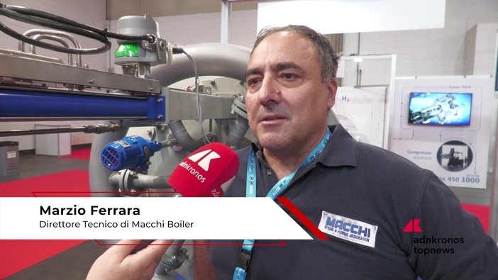 Hydrogen Expo 2026: Ferrara (Macchi Boiler), 'ci auguriamo che l'Italia segua crescita H2 che vediamo negli Usa'