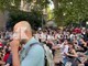 Cinema, piazza San Cosimato a Roma già strapiena per Roberto De Niro Cinema, piazza San Cosimato a Roma già strapiena per Roberto De Niro