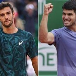 Musetti-Alcaraz, oggi finale Atp Montecarlo - Diretta