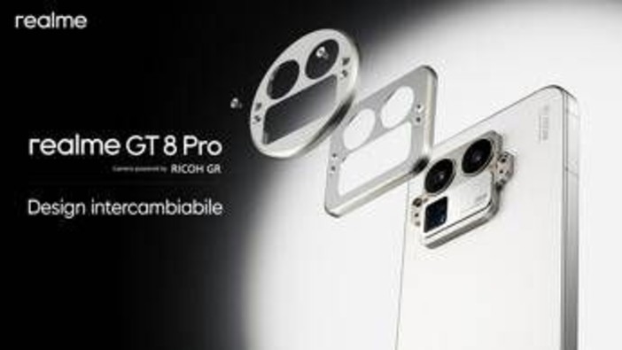 realme GT 8 Pro il primo smartphone con modulo fotocamera intercambiabile realme GT 8 Pro il primo smartphone con modulo fotocamera intercambiabile