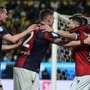 Immobile decisivo dal dischetto: Inter ko, Bologna in finale di Supercoppa