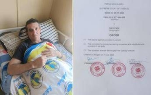Carlo D'Attanasio liberato in Papua Nuova Guinea, la compagna: &quot;Fine di un incubo&quot;
