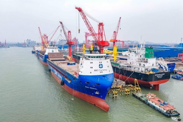 Cina, la cantieristica navale registra una solida crescita nel primo trimestre Cina, la cantieristica navale registra una solida crescita nel primo trimestre