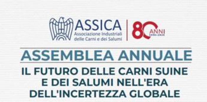 Alimenti, il futuro delle carni suine oggi all'assemblea Assica Alimenti, il futuro delle carni suine oggi all'assemblea Assica