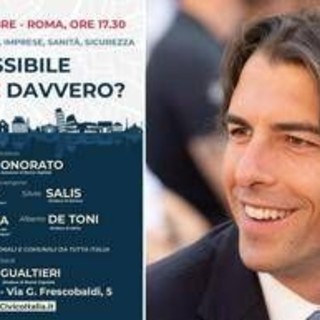 Centrosinistra, i 'civici' con Onorato a Roma il 20 ottobre: con Manfredi, Salis, De Toni e La Vardera per 'cambiare davvero'