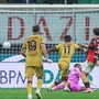 Mbangula come Batistuta, storica tripletta a San Siro contro il Milan dell'ex Juve