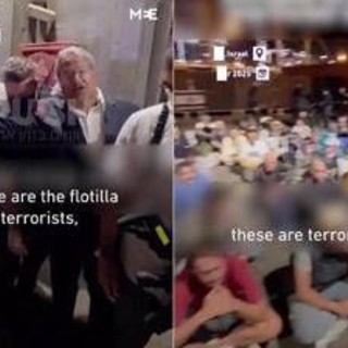 Flotilla, ministro Ben Gvir ad Ashdod: &quot;Attivisti terroristi&quot;
