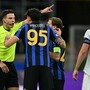 Inter-Shakhtar, nerazzurri in dieci al 68’: Bastoni espulso dopo due gialli in due minuti
