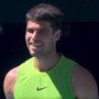 Australian Open, tifoso urla "Carlos Nadal!" e Alcaraz scoppia a ridere