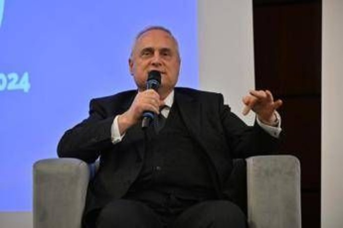 Lotito: &quot;In Italia ormai club quasi tutti in mano ai fondi, non c'è più calcio italiano&quot;