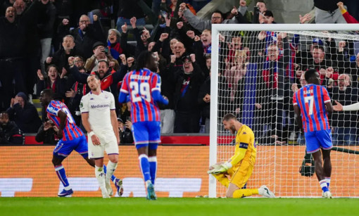 La Fiorentina crolla a Londra, il Crystal Palace vince 3-0