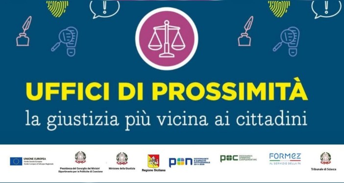 Giustizia, nuove tappe a Sciacca e Marsala per il progetto “Uffici di prossimità”