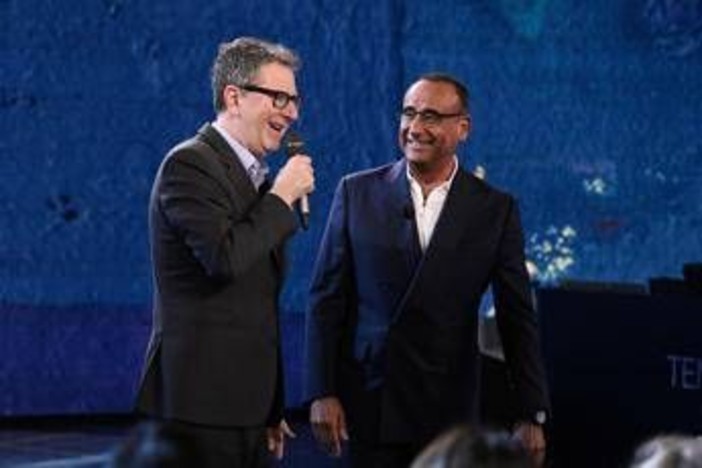 Carlo Conti: "Fabio Fazio sarà il quarto giudice in prima puntata di 'Tale e Quale Show'" Carlo Conti: "Fabio Fazio sarà il quarto giudice in prima puntata di 'Tale e Quale Show'"