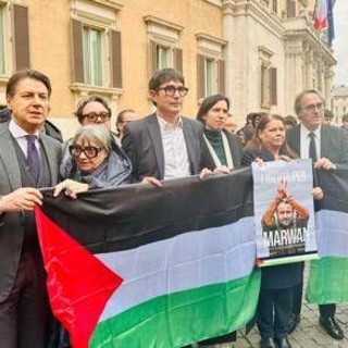 Schlein, Conte e leader Avs: "Meloni dica no al Board of peace" Schlein, Conte e leader Avs: "Meloni dica no al Board of peace"