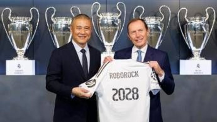 Calcio: Roborock partner del Real Madrid Calcio: Roborock partner del Real Madrid