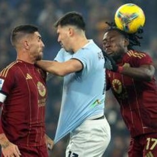 Derby Lazio-Roma 1-1, Soulé risponde a Romagnoli