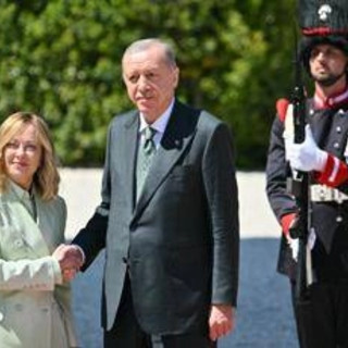 Italia-Turchia, Erdogan a Villa Pamphili per vertice con Meloni
