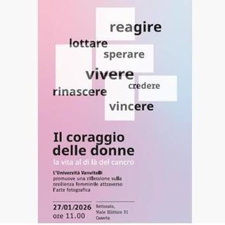 All'Università della Campania L. Vanvitelli bando fotografico e mostra raccontano donne che hanno superato cancro All'Università della Campania L. Vanvitelli bando fotografico e mostra raccontano donne che hanno superato cancro