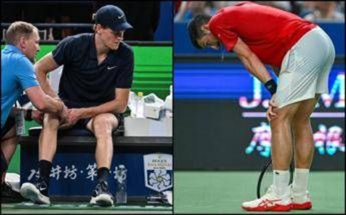 Sinner si ritira, Djokovic vomita in campo, per Musetti giocare è 'come fare la doccia'. Il caldo colpisce tutti a Shanghai Sinner si ritira, Djokovic vomita in campo, per Musetti giocare è 'come fare la doccia'. Il caldo colpisce tutti a Shanghai