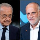 Real Madrid contro Tebas: "Paragone con Goebbels intollerabile". Il club chiede le dimissioni Real Madrid contro Tebas: "Paragone con Goebbels intollerabile". Il club chiede le dimissioni