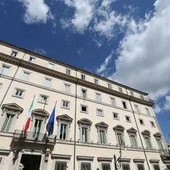 Riunione di maggioranza a Palazzo Chigi con Meloni, Tajani e Salvini Riunione di maggioranza a Palazzo Chigi con Meloni, Tajani e Salvini