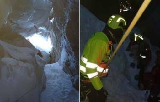 Marmolada, morto freerider 31enne travolto ieri da una valanga Marmolada, morto freerider 31enne travolto ieri da una valanga