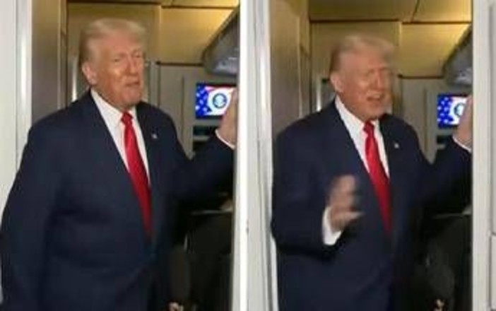L'Air Force One 'balla', Trump: &quot;Volo complicato ma non tremo&quot;