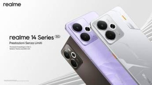 realme lancia i nuovi realme 14 5G e 14T 5G