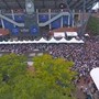 Sinner-Alcaraz in campo ma stadio mezzo vuoto, 'colpa' di Trump