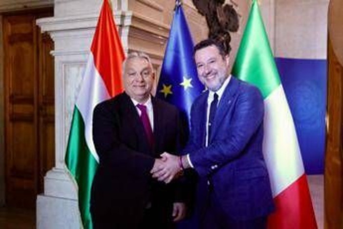 Salvini vede Orban: &quot;Massima sintonia&quot; su clandestini e focus su Ue e green deal