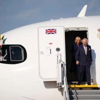 Re Carlo e la regina Camilla sono arrivati in Italia