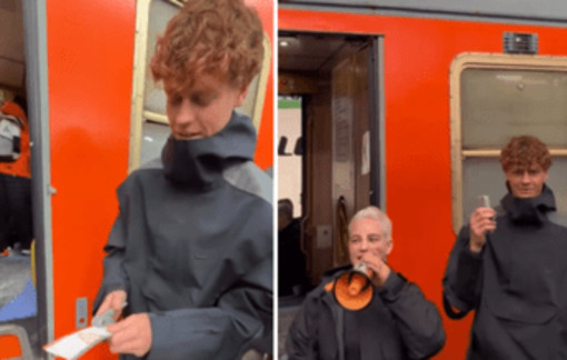 Sinner alla cerimonia d'apertura delle Olimpiadi? Jannik 'controllore' sul treno per Milano Cortina 2026