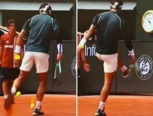 Roland Garros, Tiafoe fa 'la spia' e Musetti viene ammonito