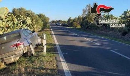 Scontro frontale sulla Statale 196 nel Cagliaritano, uno morto e tre feriti gravi Scontro frontale sulla Statale 196 nel Cagliaritano, uno morto e tre feriti gravi
