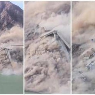 Cina, crolla un ponte di 758 metri. Era stato inaugurato da pochi mesi Cina, crolla un ponte di 758 metri. Era stato inaugurato da pochi mesi